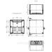 Накладна розподільна коробка Spelsberg AKi-SN 25 (5хD02 E18 63A) (sp76720501) IP65