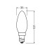 Світлодіодна лампочка Osram 4099854545580 E14 1x7W 4000K 1055Lm IP20