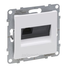 Розетка комп'ютерна RJ45 Cat.5e UTP Legrand SUNO (білий) 721150