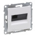Розетка комп'ютерна RJ45 Cat.5e UTP Legrand SUNO (білий) 721150