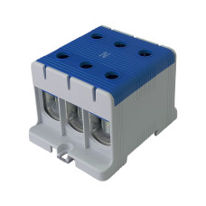 Клемник на DIN-рейку FT1150N 3P,Cu:35-150 / Al:35-150 мм2, синій Промфактор ( FT1150N3 ) Клемник на DIN-рейку FT1150N 3P,Cu:35-150 / Al:35-150 мм2, синій Промфактор ( FT1150N3 )