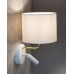 Бра, настінний світильник TK Lighting 1370 Richi E27+G9 1+1x15W+8W IP20 білий