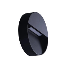 Світильник для підсвітки сходів/коридору Azzardo AZ4366 Casoria Round LED 1x7W 3000K 560Lm IP54 чорний Світильник для підсвітки сходів/коридору Azzardo AZ4366 Casoria Round LED 1x7W 3000K 560Lm IP54 чорний