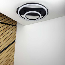 Світильник LED smart KENZO-R+пульт 85W 3000-5000K IP20 круг чорний Violux ( 220665 ) Світильник LED smart KENZO-R+пульт 85W 3000-5000K IP20 круг чорний Violux ( 220665 )