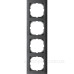 Чотирьохмісна рамка Schneider Electric M-PURE MTN4040-3614 антрацит