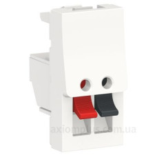 Аудіорозетка Schneider Electric NU348718 1М (біла) Аудіорозетка Schneider Electric NU348718 1М (біла)