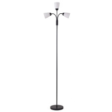 Торшер Goldlux 330673 Tulip E27 3x20W IP20 чорний