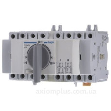 Перемикач Hager HIM404 I-0-II 40А 400/690В 4P 7м