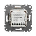 Універсальний поворотний світлорегулятор Schneider Electric бежевий SDD112502