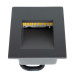 Світильник LED вуличний Nowodvorski Step 1x3W 3000K 120Lm IP44 графітовий ( 6907 )