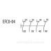 Блок-контакт ETI 004641525 EFC0-04 (4NC)