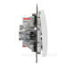 Двоклавішний вимикач Schneider Electric Sedna Design & Elements білий SDD111105