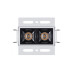 Точковий світильник Kloodi KD-024TR 3К LED 2x4W 360Lm IP20 чорний