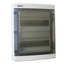 Вологозахищений модульний щит TOSUNlux 26м накладний ІР65 пластиковий UV ABS (6940151031789)