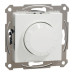 Поворотний димер для LED ламп RC 3-370Вт Schneider Electric Asfora без рамки білий (EPH6870121)