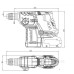 Акумуляторний перфоратор безщітковий Metabo 18 LTX BL 24 18В (601713850)