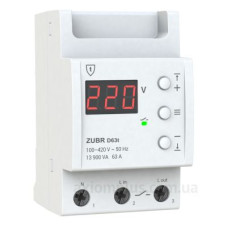 Реле напруги ZUBR D63t