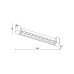 Трековий світильник Kloodi KD-LINE TURN345 DL 20W 3K WH LED 1400Lm IP20 білий