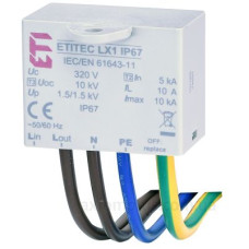 Обмежувач перенапруги ETI 002442983 ETITEC LX1 IP67