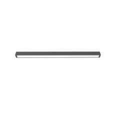 Світильник стельовий Nowodvorski 7551 Straight Ceiling LED T8LED 1x22W 3000K 3200Lm IP20 графітовий