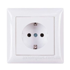 Розетка TNSy Latina з заземленням IP20 біла (TNSy5000053)