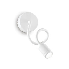 Бра, настінний світильник Ideal Lux 97183 Focus LED 1x4W 3000K 310Lm IP20 білий