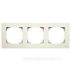 Трипостова рамка ABB Sky 8573 BL (біла)