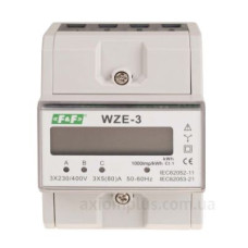 Трифазний електричний лічильник WZE-3, 80A Трифазний електричний лічильник WZE-3, 80A