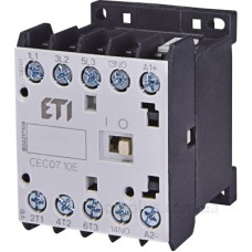 Мініатюрний контактор ETI 004641100 CEC 07.10 24V DC (7A; 3kW; AC3)
