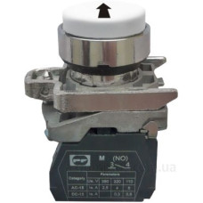 Кнопка Promfactor FP4-BL3341 1NО «чорна стрілка вгору» біла (FP4-BL3341) Кнопка Promfactor FP4-BL3341 1NО «чорна стрілка вгору» біла (FP4-BL3341)