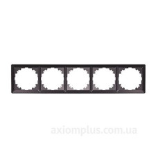 Рамка 5-містна E.Next e.lux.10104L.5.fr.anthracite антрацит (ins0040064)