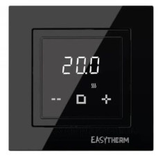 Програмований терморегулятор Easytherm ET45 з функцією WI-FI 16А 3200Вт (чорний)