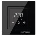 Програмований терморегулятор Easytherm ET45 з функцією WI-FI 16А 3200Вт (чорний)