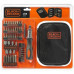 Набір викруткових вставок Black&Decker 1/4