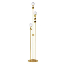 Торшер Pikart 16591-1 Dome Trio G9 3x15W IP20 латунний