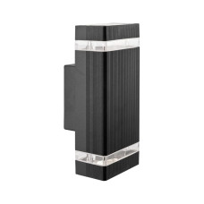 Вуличний світильник Goldlux 307866 Gilbert GU10 2x10W IP44 чорний Вуличний світильник Goldlux 307866 Gilbert GU10 2x10W IP44 чорний