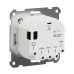 Термостат теплої підлоги Schneider Electric Sedna Design білий SDD111507