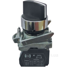Перемикач Promfactor FP4-BD21 1NО чорний (FP4-BD21)
