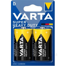 Батарейка сольова Varta Superlife D (блістер 2шт)