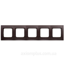 П'ятимісна рамка Kontakt Simon Simon 54 Premium DR5/46 (бронза)