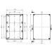 Розкладна накладна коробка Spelsberg AKL 3-th (sp74690301) IP65