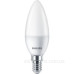 Світлодіодна лампа Philips ESSLED Candle 5Вт 470Лм E14 840 B35 ND FRRCA