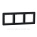 Рамка 3-постова Schneider Electric Sedna Elements штучне матове скло SDD362803