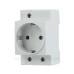 Розетка на DIN-рейку CNC TMS-5 L+N+PE 16A (Б00038795)