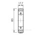 Модульний контактор Schrack BZ326479 230В АС 1НВ+1НЗ 25А Модульний контактор Schrack BZ326479 230В АС 1НВ+1НЗ 25А