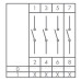 Кулачковий перемикач EMAS PSA032AK431S ON-OFF (0-1) 32А