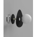 Бра, настінний світильник babich.studio Bubble B3 G9 1x7W IP20 чорний