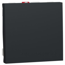 Одноклавішний вимикач Schneider Electric NU320154 (схема 1) 10А 2М (антрацит) Одноклавішний вимикач Schneider Electric NU320154 (схема 1) 10А 2М (антрацит)