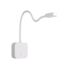 Бра, настінний світильник Kloodi WA-SNAKE SQ565 3K WH LED 1x3W 120Lm IP20 білий