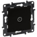 TV розетка Legrand Niloe Step зірка чорна (863574)